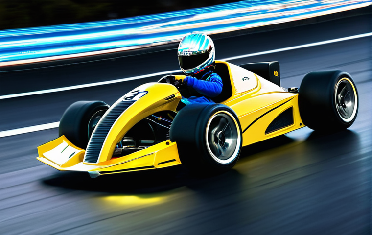 카트라이더 랭킹전 승률 높이기 - **Prompt 1: Strategic Team Briefing**
    A diverse team of KartRider racers, comprising male and fe...
