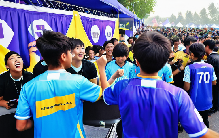 카트라이더 이벤트 성공 스토리 - **Prompt: Intense KartRider Championship Race**
    A dynamic, wide-angle shot of a high-stakes Kart...