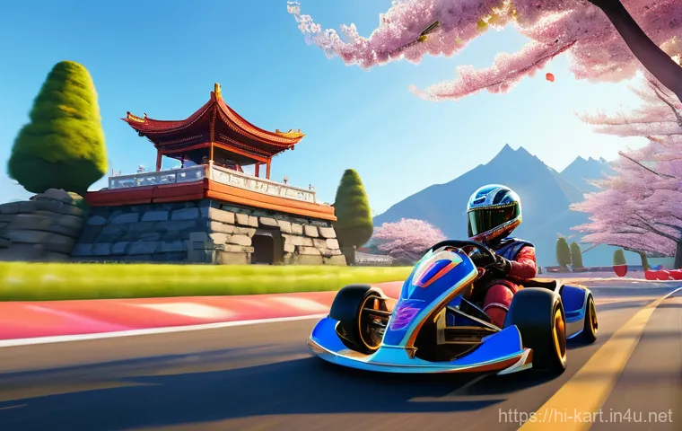 카트라이더 팬아트 대회의 커뮤니티 성공 - **Prompt: "A vibrant and bustling scene at a 'KartRider Fan Art Contest' event, showcasing a diverse...