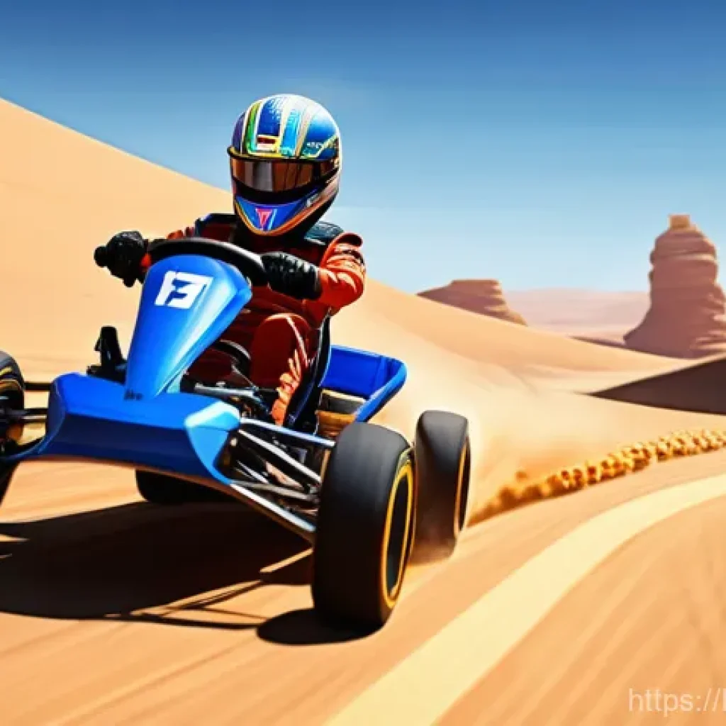카트라이더 스피드전 차별화 전략 - **Image Prompt 1: The Secret Shortcut Discovery**
    "A vibrant, stylized racing kart, reminiscent ...