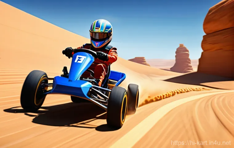 카트라이더 스피드전 차별화 전략 - **Image Prompt 1: The Secret Shortcut Discovery**
    "A vibrant, stylized racing kart, reminiscent ...