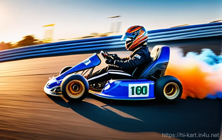 카트라이더 스피드전 차별화 전략 - **Image Prompt 1: The Secret Shortcut Discovery**
    "A vibrant, stylized racing kart, reminiscent ...