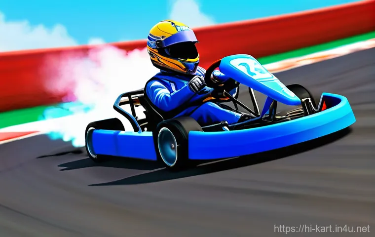 카트라이더 초보 유저의 트랙 공략법 - **Prompt 2: Collaborative Kart Customization Workshop**
    "A cheerful and busy scene inside a brig...