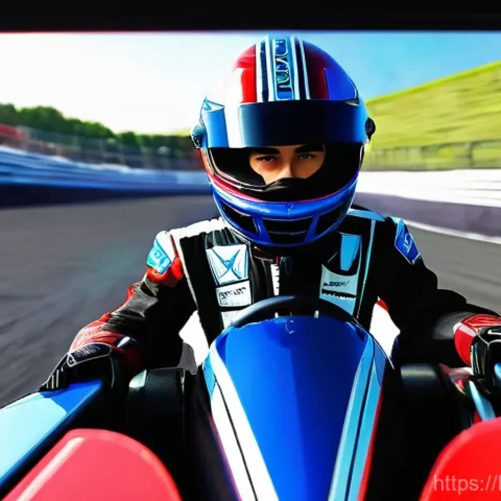 카트라이더 초보자 생존 가이드 - **Prompt 1: Focused Learning and Basic Control Mastery**
"A young male racer, around 16 years ol...