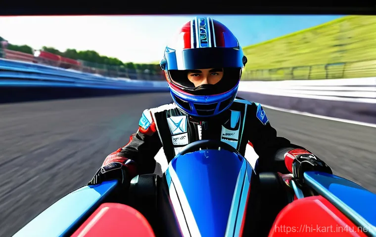 카트라이더 초보자 생존 가이드 - **Prompt 1: Focused Learning and Basic Control Mastery**
"A young male racer, around 16 years ol...