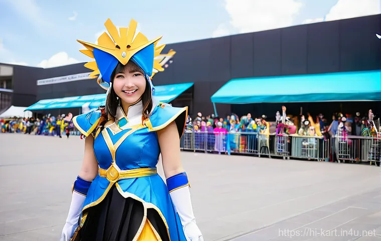 카트라이더 팬아트 대회의 비하인드 스토리 - **Prompt:** A bustling and friendly gaming convention hall, filled with diverse KartRider fans. A gr... 카트라이더 팬아트 대회의 비하인드 스토리 - **Prompt:** A bustling and friendly gaming convention hall, filled with diverse KartRider fans. A gr...