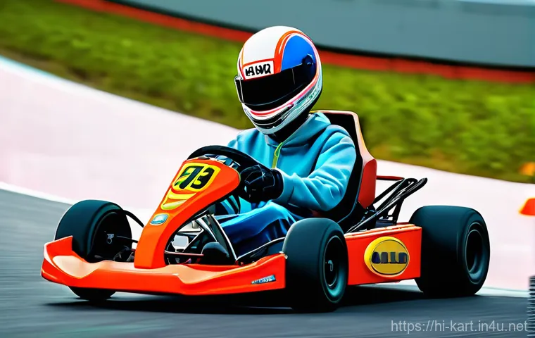 카트라이더 초보 유저의 트랙 공략과 드리프트 전략 - Image Prompt 1: The Rookie's First Race** 카트라이더 초보 유저의 트랙 공략과 드리프트 전략 - Image Prompt 1: The Rookie's First Race**