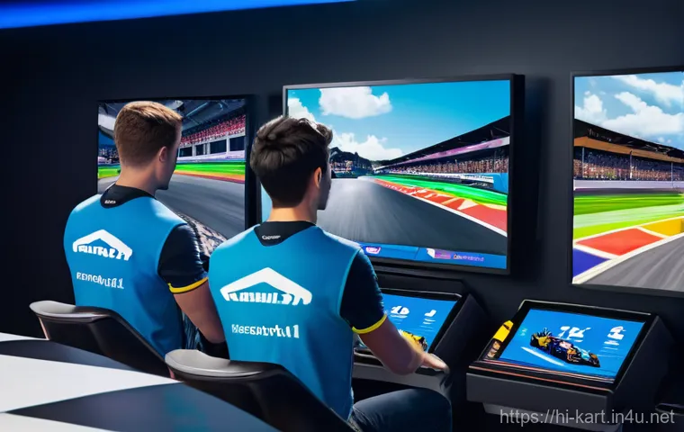 카트라이더 스피드전 팀 조합 - **Prompt 2: Dynamic In-Race Action with Item Synergy**
A high-energy, mid-race scene from KartRi... 카트라이더 스피드전 팀 조합 - **Prompt 2: Dynamic In-Race Action with Item Synergy**
A high-energy, mid-race scene from KartRi...