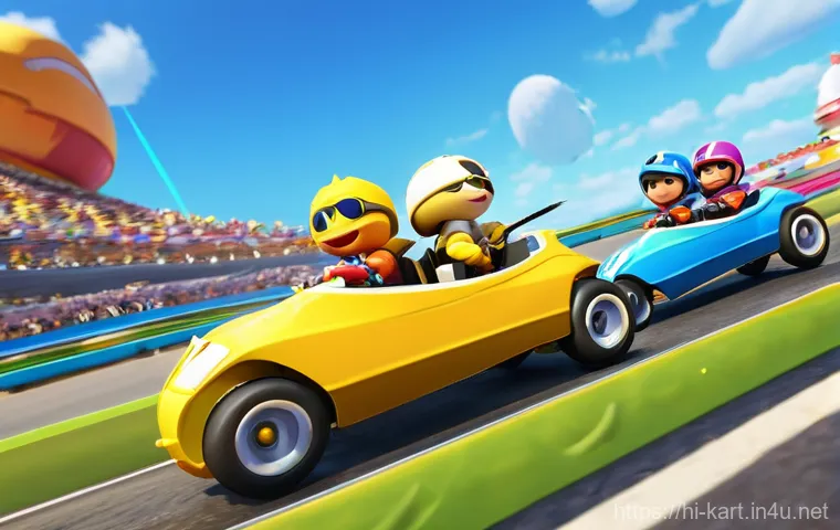 카트라이더 아이템 합성 공략 - **Prompt: "A vibrant, dynamic illustration capturing the essence of KartRider Rush+ item diversity. ... 카트라이더 아이템 합성 공략 - **Prompt: "A vibrant, dynamic illustration capturing the essence of KartRider Rush+ item diversity. ...