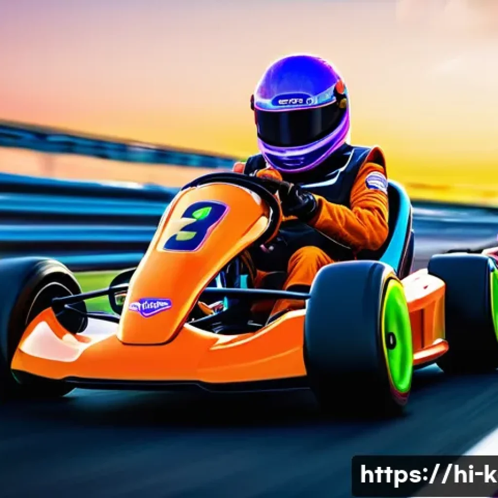 카트라이더 팀플레이 팁과 요령 - **Dynamic Teamwork in a High-Stakes Race:**
"A group of diverse, enthusiastic racers, aged aroun...