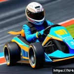 카트라이더 초보자에게 유용한 팁 - **Prompt 1: Focused Practice and Control Mastery**
An energetic 3D rendering of a young adult Ka...