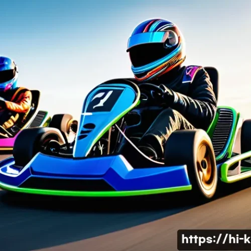 Home 32 카트라이더 신규 업데이트 실험 - **Prompt:** A group of diverse young adult racers, both male and female, in a high-octane kart racin...