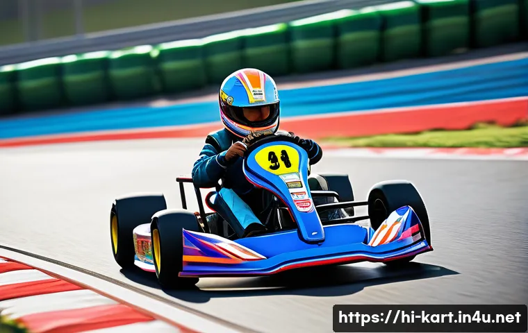 카트라이더 초보 유저와 글로벌 트렌드 - A dynamic racing scene featuring a vibrant Kart Rider game track inspired by Indian culture, with co...