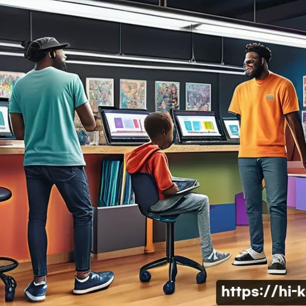 카트라이더 팬아트 대회의 성공 요인 분석 - A vibrant digital art scene showcasing diverse artists participating in a Cart Rider fanart competit...