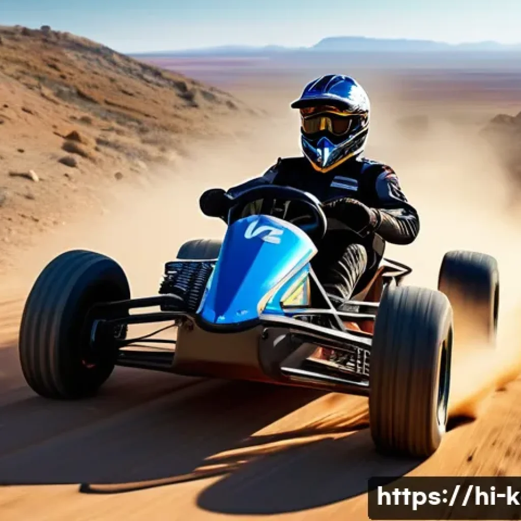카트라이더 공략 커뮤니티 사이트 - A dynamic racing scene featuring the "Striker" kart on an off-road track, showcasing its high speed ...