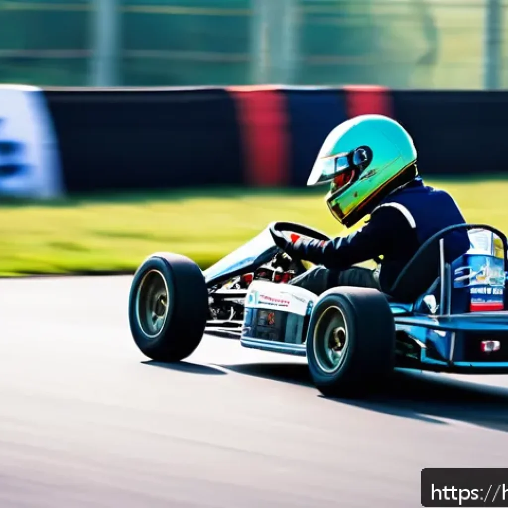 카트라이더 초보자를 위한 기본 기술 - A dynamic and detailed racing scene on a challenging kart racing track designed for Hindi-speaking p...