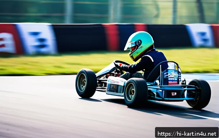 카트라이더 초보자를 위한 기본 기술 - A dynamic and detailed racing scene on a challenging kart racing track designed for Hindi-speaking p...