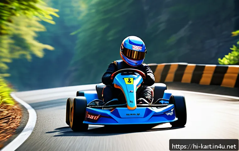 카트라이더 업데이트 패치 포인트 - A dynamic racing scene showcasing a sleek, futuristic kart with smooth, precise steering navigating ...